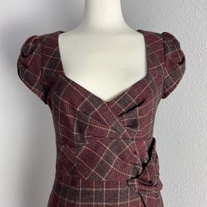 Nanette Lepore Plaid Dress